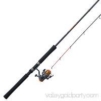 Zebco / Quantum Crappie Fighter Spinning Combo 4.3:1 Gear Ratio, 1 Bearing, 7' 2pc Rod, 4-8 lb Line Rate, Ambidextrous   568147608